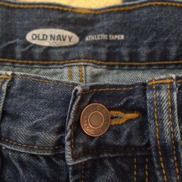 Old Navy Athletic Taper 29/30 Built In Tough Jeans - Picture 13 of 15